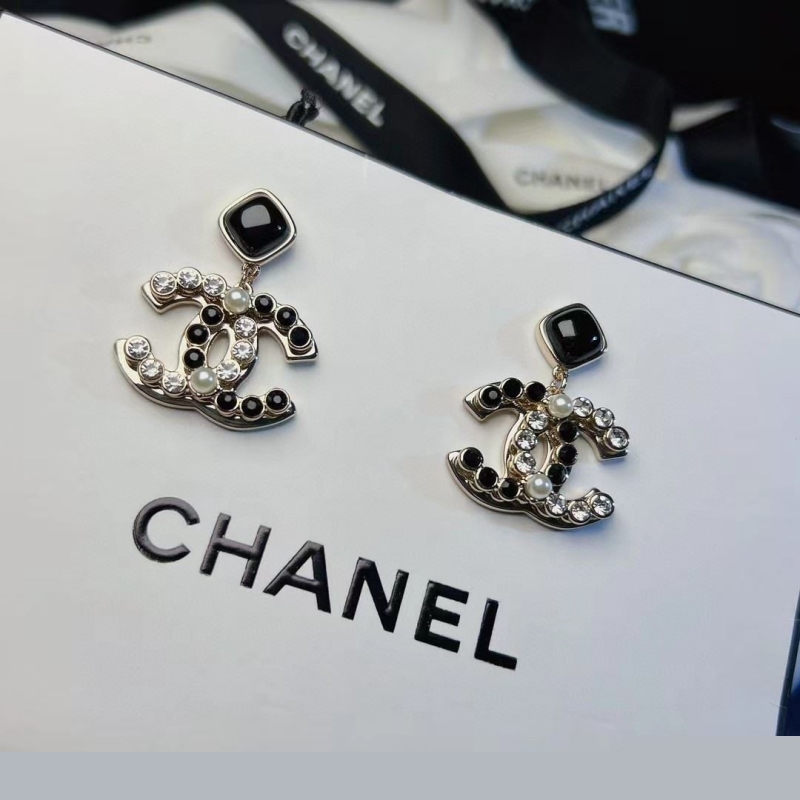 Ch*el earrings